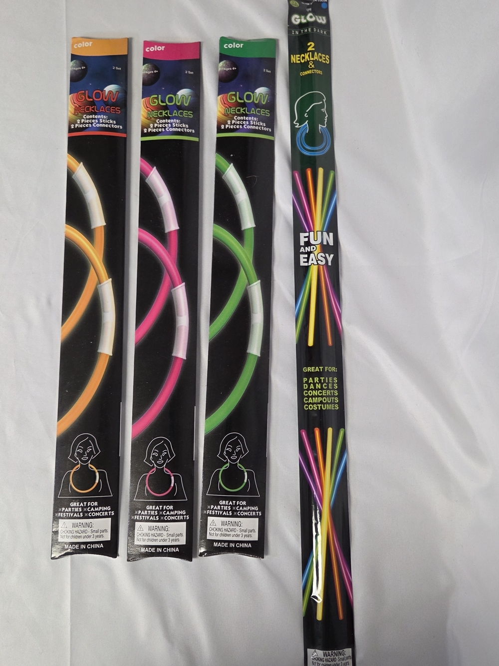 Glow In The Dark‎ Necklaces Bundle